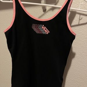 Vans black tank bodysuit
